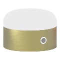 Ideal Lux - Lâmpada de mesa tátil LED regulável MIGNON LED/5W/5V 1500 mAh diâmetro 10 cm CRI 90 latão