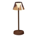 Ideal Lux - LED Candeeiro táctil regulável LOLITA LED/2,8W/5V IP54 castanho
