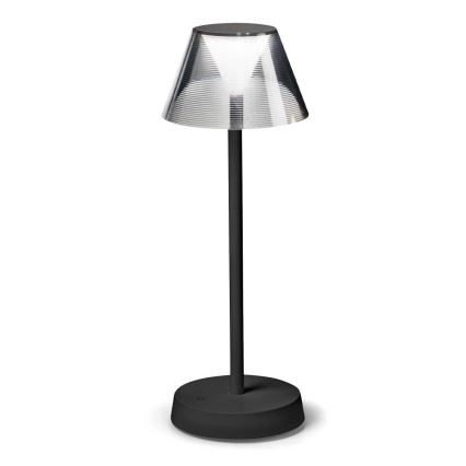 Ideal Lux - LED Candeeiro táctil regulável LOLITA LED/2,8W/5V IP54 preto