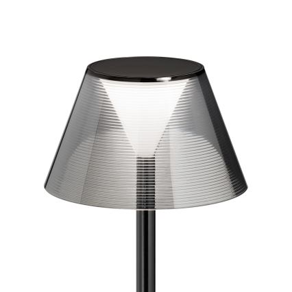 Ideal Lux - LED Candeeiro táctil regulável LOLITA LED/2,8W/5V IP54 preto