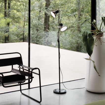 Ideal Lux - Luminária de piso 2xE27/60W/230V