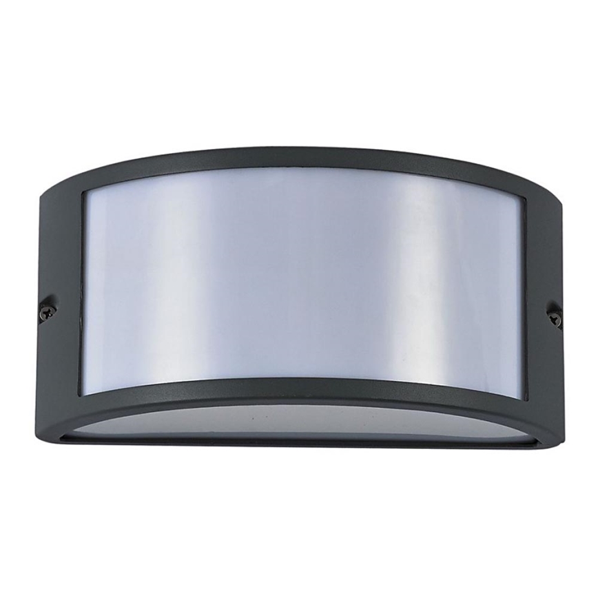 Ideal Lux - Luz de parede de exterior 1xE27/60W/230V antracite IP44