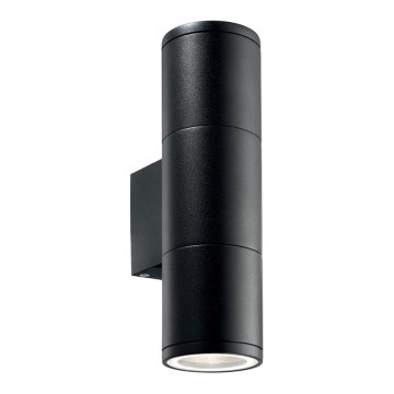 Ideal Lux - Luz de parede de exterior 2xGU10/35W/230V IP54