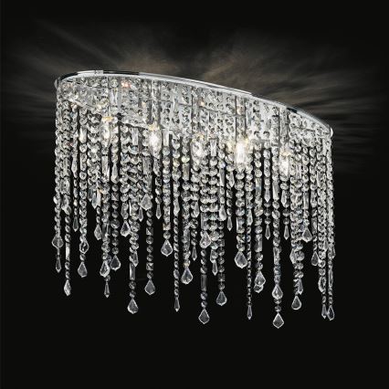 Ideal Lux - Luz de teto de cristal 5xE14/40W/230V