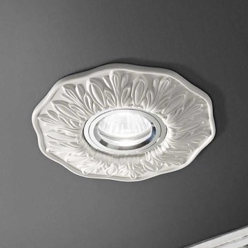 Ideal Lux - Luz embutida 1xGU10/50W/230V branco