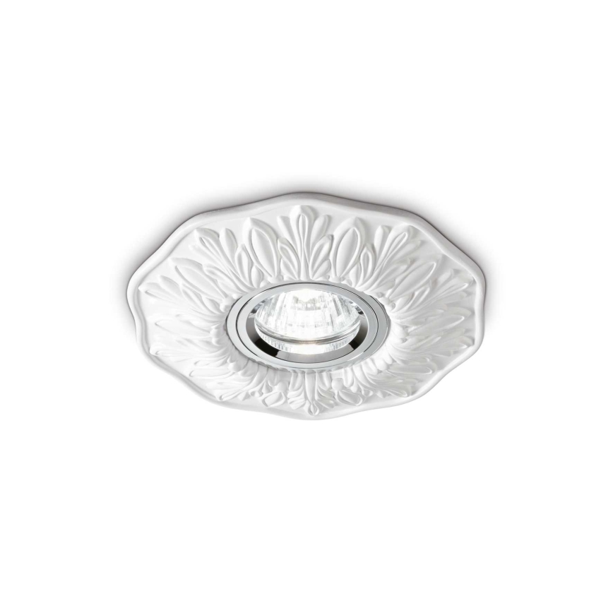 Ideal Lux - Luz embutida 1xGU10/50W/230V branco