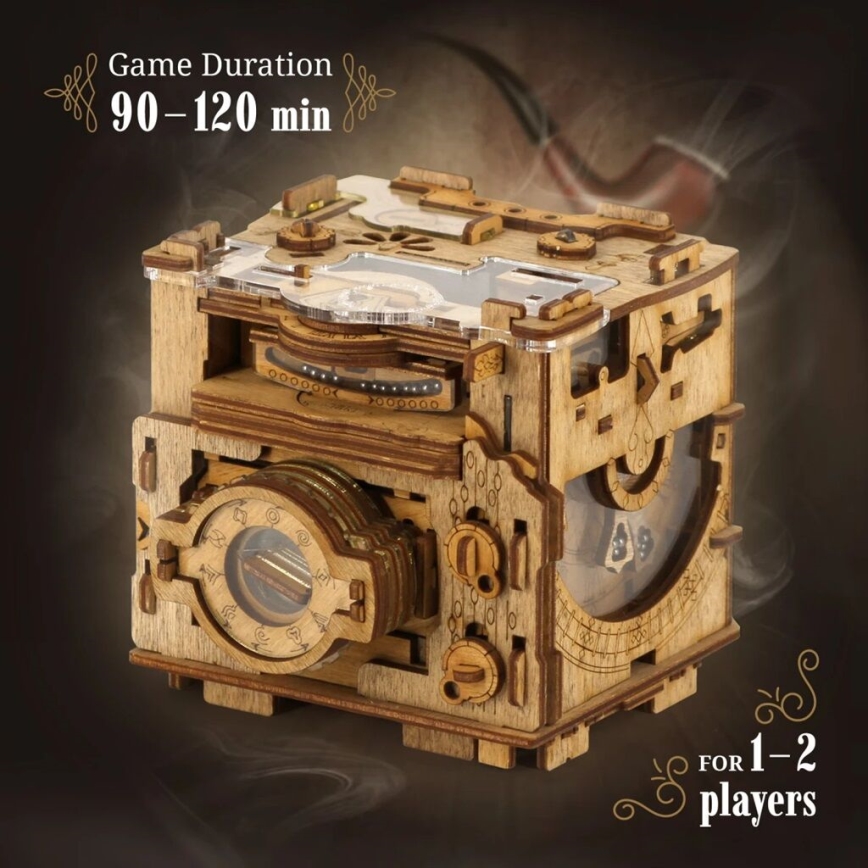 iDventure - Puzzle de madeira Escape room Sherlock's Camera