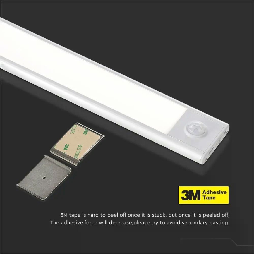 Iluminação de armário de cozinha LED com sensor LED/1,5W/5V 4000K