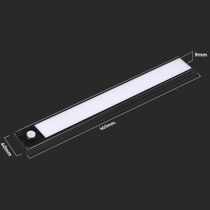 Iluminação de armário de cozinha LED com sensor LED/2W/5V 4000K