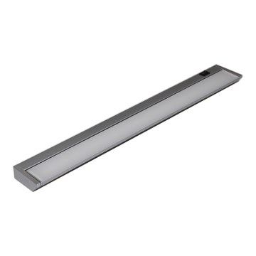 Iluminação de armário de cozinha LED LED/10W/230V prata
