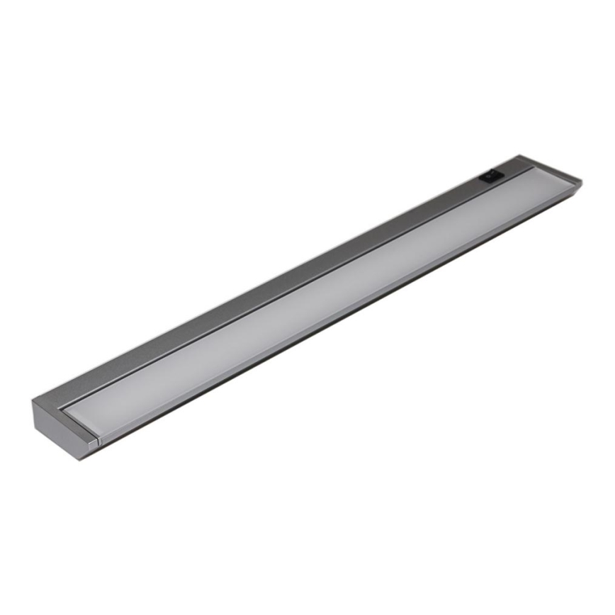 Iluminação de armário de cozinha LED LED/10W/230V prata