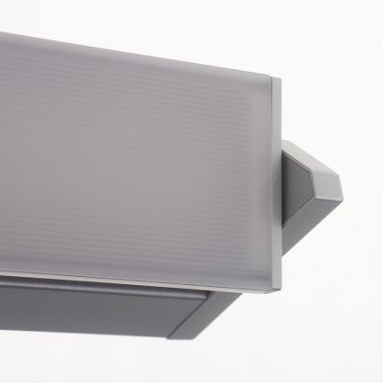 Iluminação de armário de cozinha LED LED/10W/230V prata