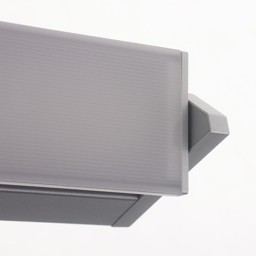 Iluminação de armário de cozinha LED LED/10W/230V prata