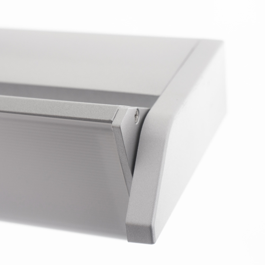 Iluminação de armário de cozinha LED LED/15W/230V prata