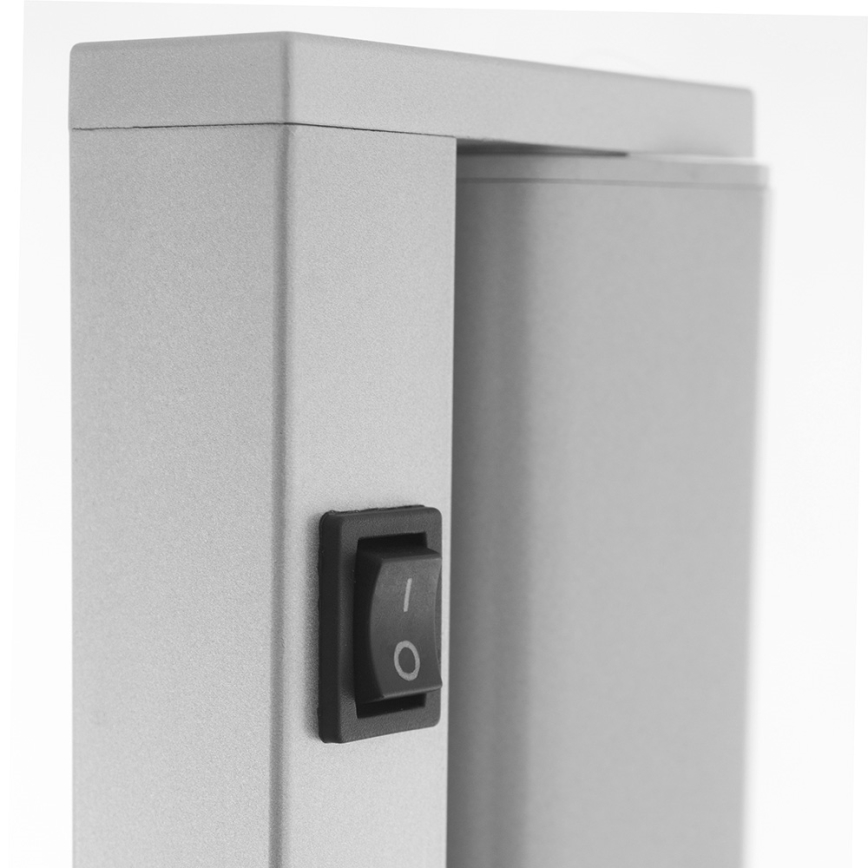Iluminação de armário de cozinha LED LED/15W/230V prata