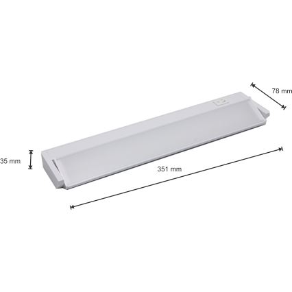 Iluminação de armário de cozinha LED LED/5W/230V Branca