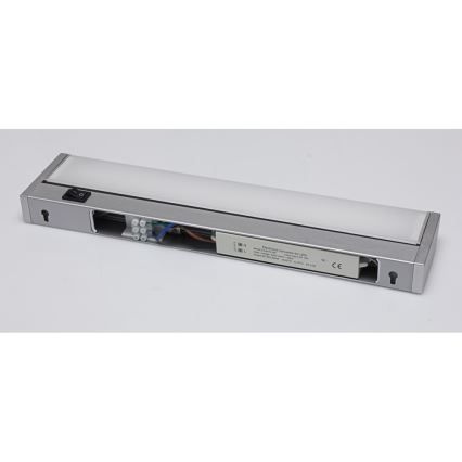 Iluminação de armário de cozinha LED LED/5W/230V prateada