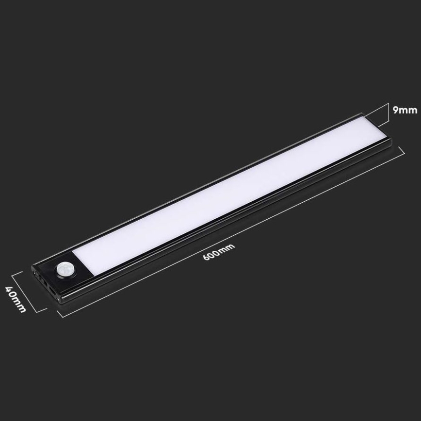 Iluminação de armário de cozinha LED with a sensor LED/2,5W/5V 4000K