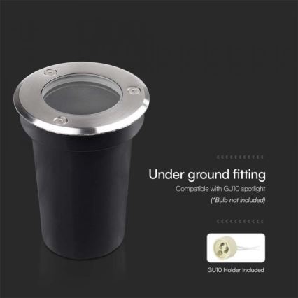 Iluminação de caminho de acesso exterior 1xGU10/35W/230V IP67