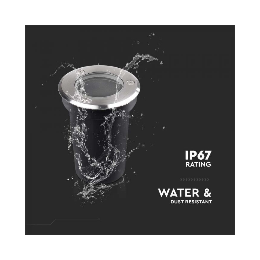 Iluminação de caminho de acesso exterior 1xGU10/35W/230V IP67