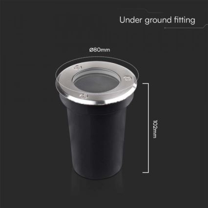 Iluminação de caminho de acesso exterior 1xGU10/35W/230V IP67
