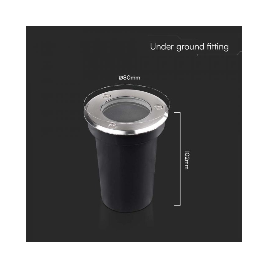 Iluminação de caminho de acesso exterior 1xGU10/35W/230V IP67