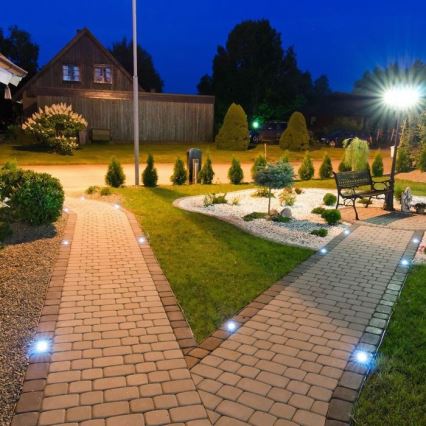 Iluminação de caminho de acesso exterior 1xGU10/35W/230V IP67