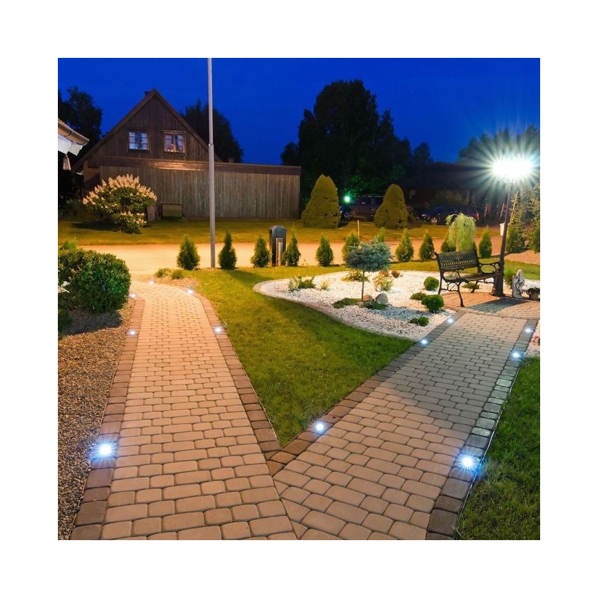 Iluminação de caminho de acesso exterior 1xGU10/35W/230V IP67