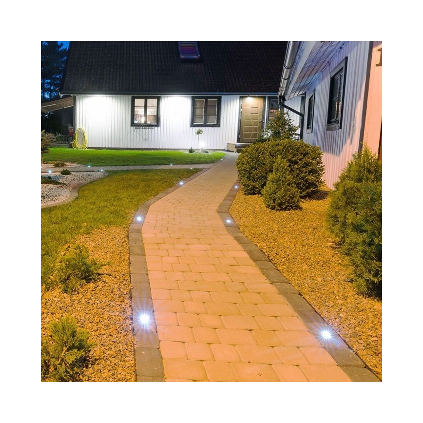 Iluminação de caminho de acesso exterior 1xGU10/35W/230V IP67