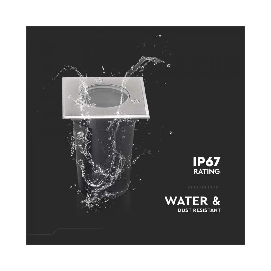 Iluminação de caminho de acesso exterior 1xGU10/35W/230V IP67