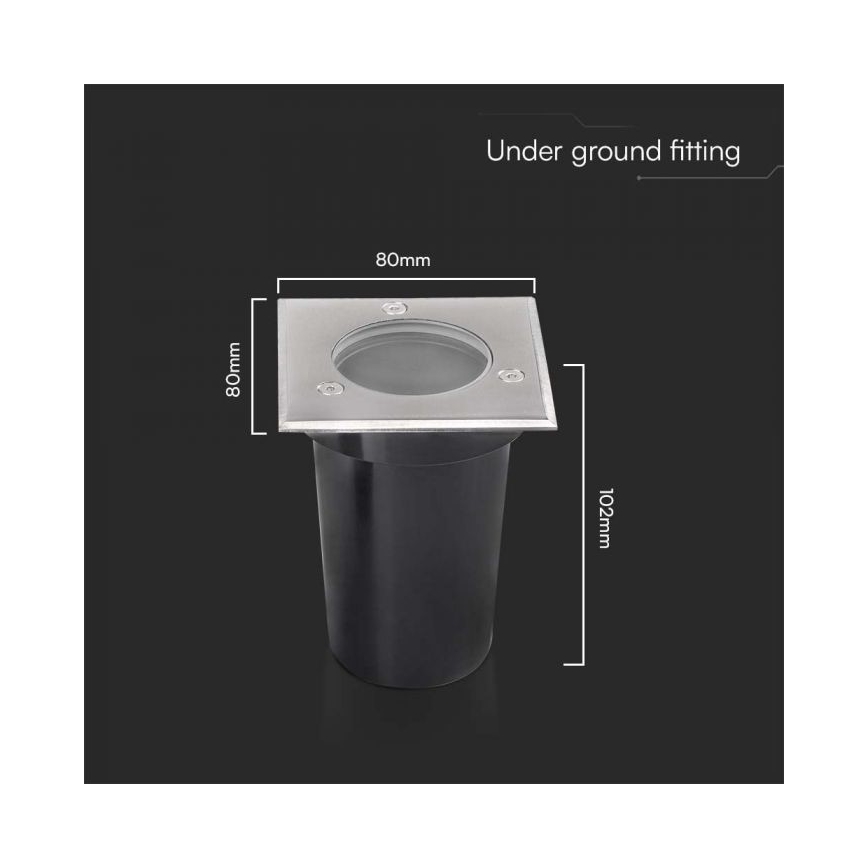 Iluminação de caminho de acesso exterior 1xGU10/35W/230V IP67
