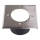 Iluminação de caminho de acesso LED MIVO LED/3W/230V 12x12 cm IP67 cromado mate