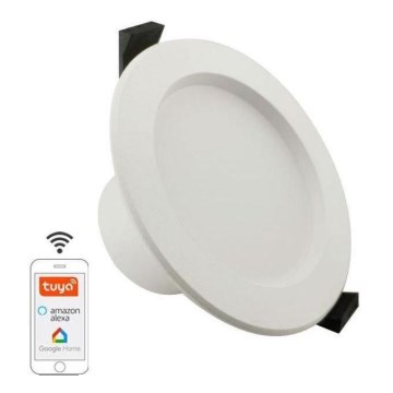 Iluminação de casa de banho LED com regulação LED/10W/230V 3000K-6500K Wi-Fi Tuya IP44