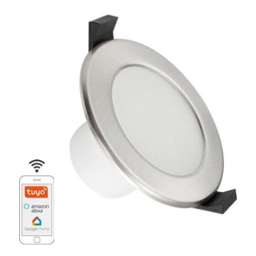 Iluminação de casa de banho LED com regulação LED/7W/230V 3000K-6500K Wi-Fi Tuya IP44
