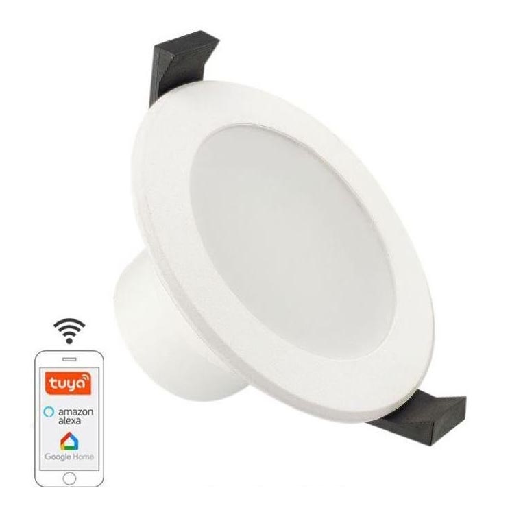 Iluminação de casa de banho LED com regulação LED/7W/230V 3000K-6500K Wi-Fi Tuya IP44