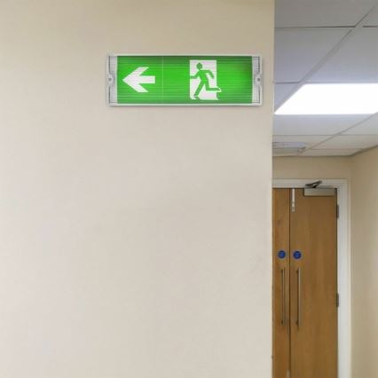 Iluminação de emergência LED EMERGENCY EXIT LED/3W/230V 6400K IP65