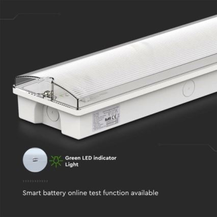 Iluminação de emergência LED EMERGENCY EXIT LED/3W/230V 6400K IP65