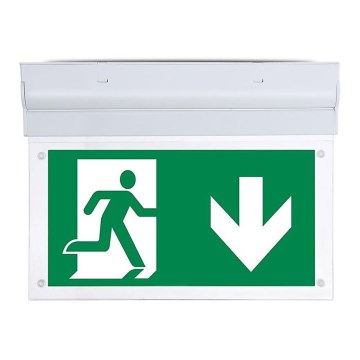 Iluminação de emergência LED EMERGENCY EXIT SAMSUNG CHIP LED/2W/230V 6000K