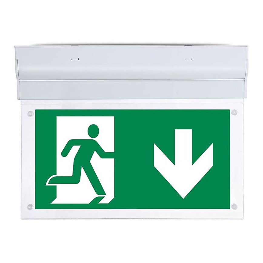 Iluminação de emergência LED EMERGENCY EXIT SAMSUNG CHIP LED/2W/230V 6000K