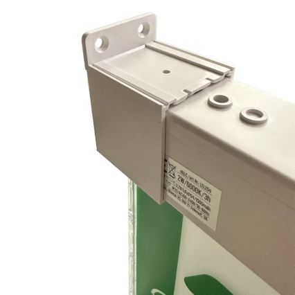 Iluminação de emergência LED LED/2W/230V 6000K 1500 mAh