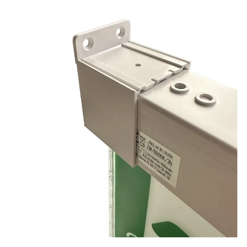 Iluminação de emergência LED LED/2W/230V 6000K 1500 mAh