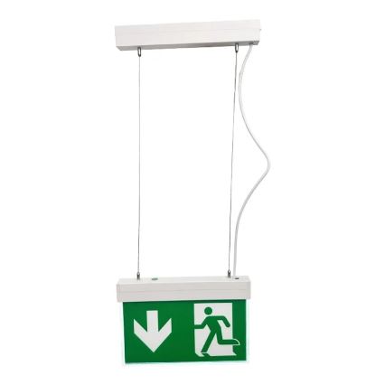 Iluminação de emergência LED LED/2W/230V 6000K 1500 mAh