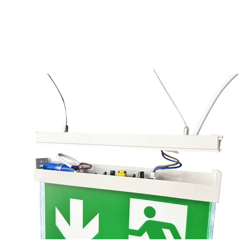 Iluminação de emergência LED LED/2W/230V 6000K 1500 mAh