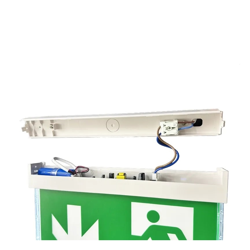 Iluminação de emergência LED LED/2W/230V 6000K 1500 mAh