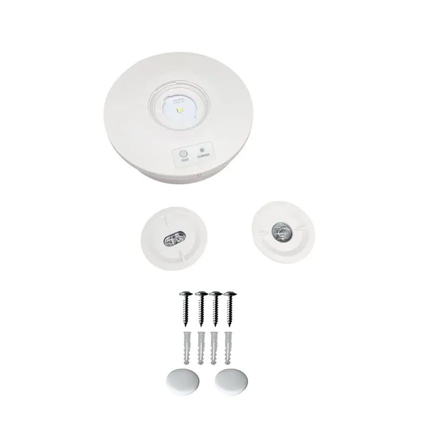 Iluminação de emergência LED LED/2W/230V 6000K IP65 3200 mAh