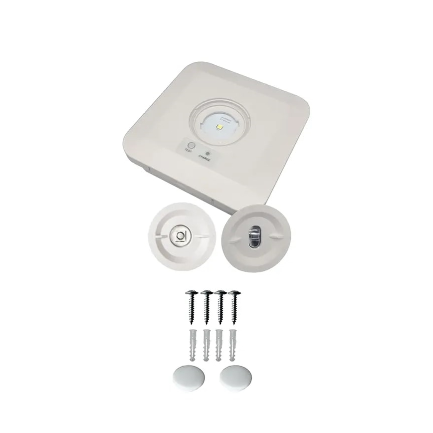 Iluminação de emergência LED LED/2W/230V 6000K IP65 3200 mAh