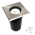 Iluminação de entrada exterior LED 1xGU10/6W/230V IP44 mate cromado