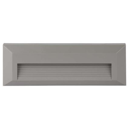 Iluminação de escada exterior LED LED/3W/230V 4000K IP65 cinzento