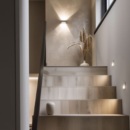 Iluminação de escada LED com sensor de movimento LED/1,5W/230V 3000K/4000K/6500K