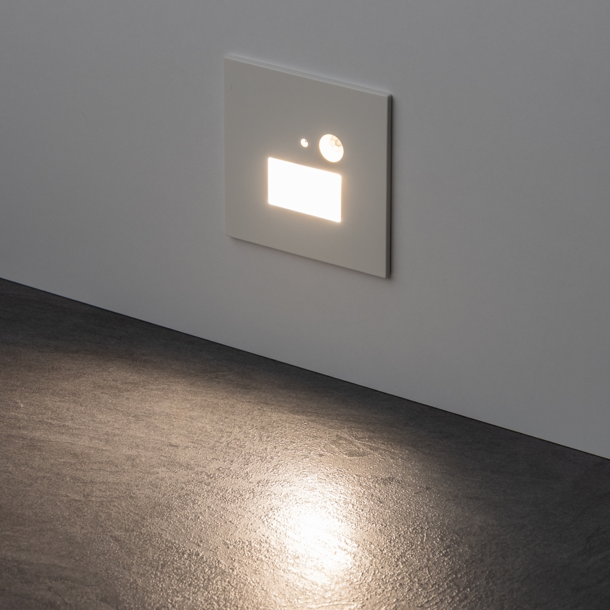 Iluminação de escada LED com sensor de movimento LED/1,5W/230V 3000K/4000K/6500K